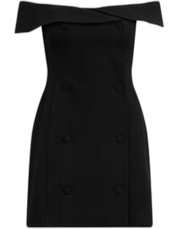 Off-shoulder Mini Dress