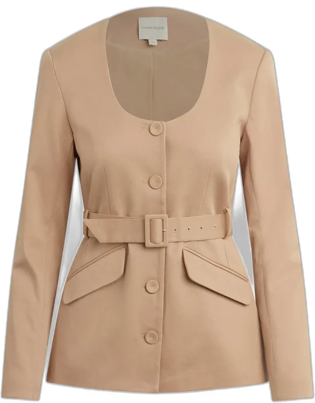 The Belted Blazer