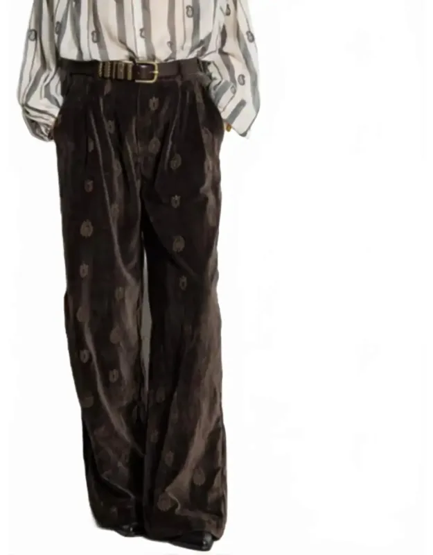 Wide-leg Pants