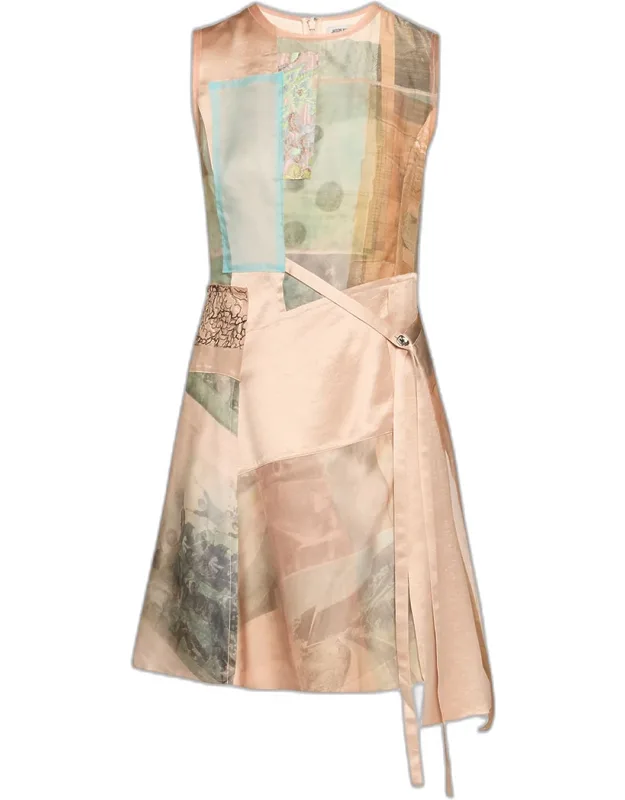 Patchwork Mini Dress