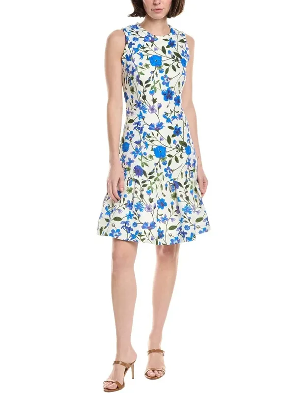Sleeveless Floral Dress
