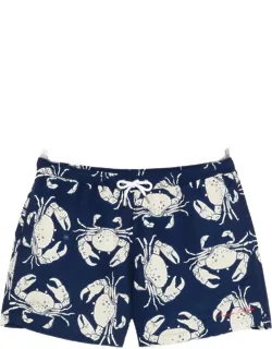 Crab-print Swim Shorts