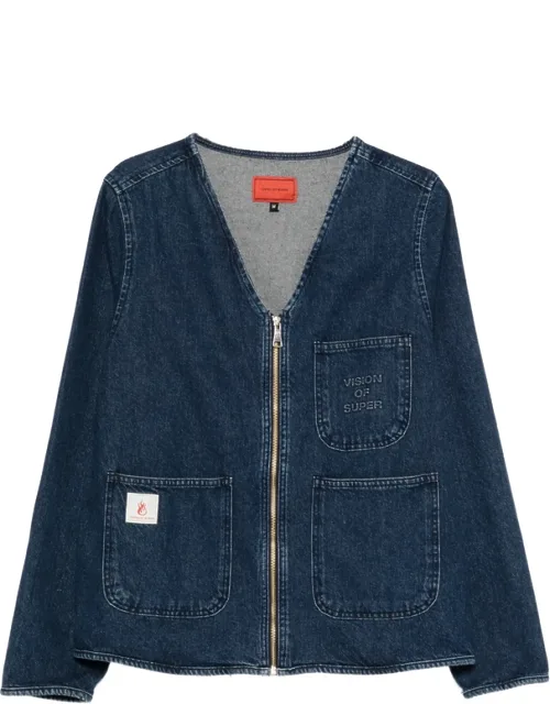 Pockets Zipped Jacket