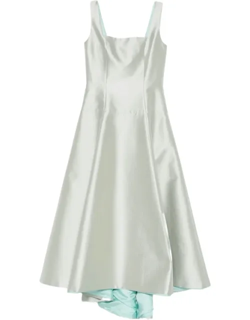Square-neck Midi Dress