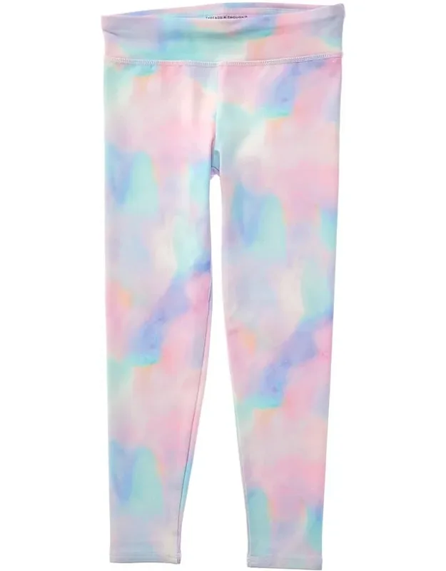 Rainbow Cloud Print Leggings
