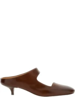Spianata Leather Mule