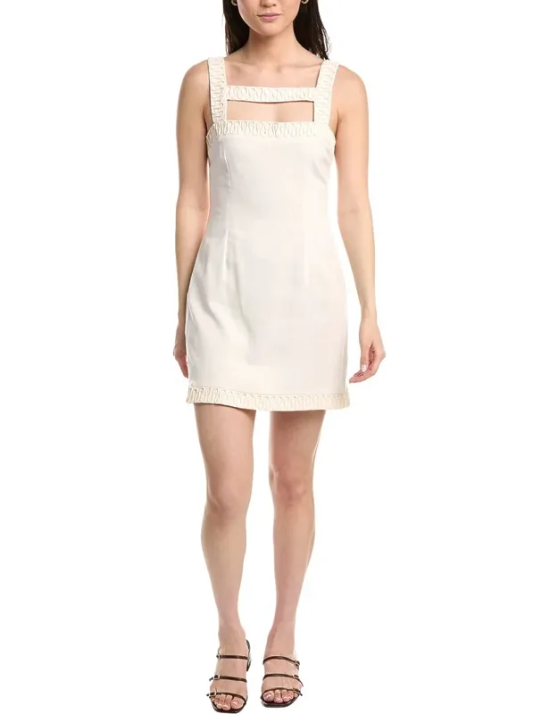 Linen-blend Dress