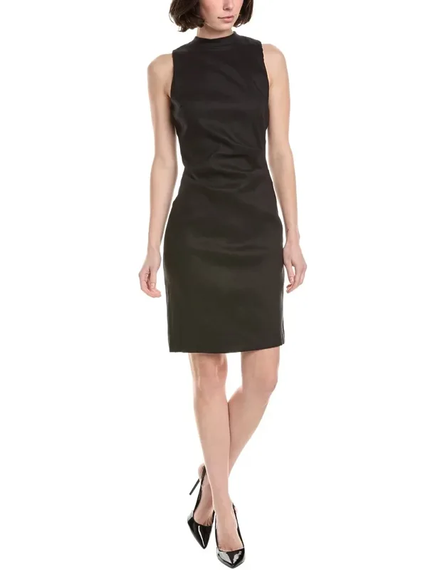 Sleeveless Linen-blend Magic Dress