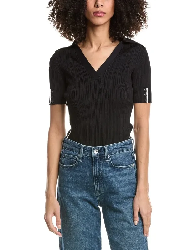 Lux V-neck Polo Shirt