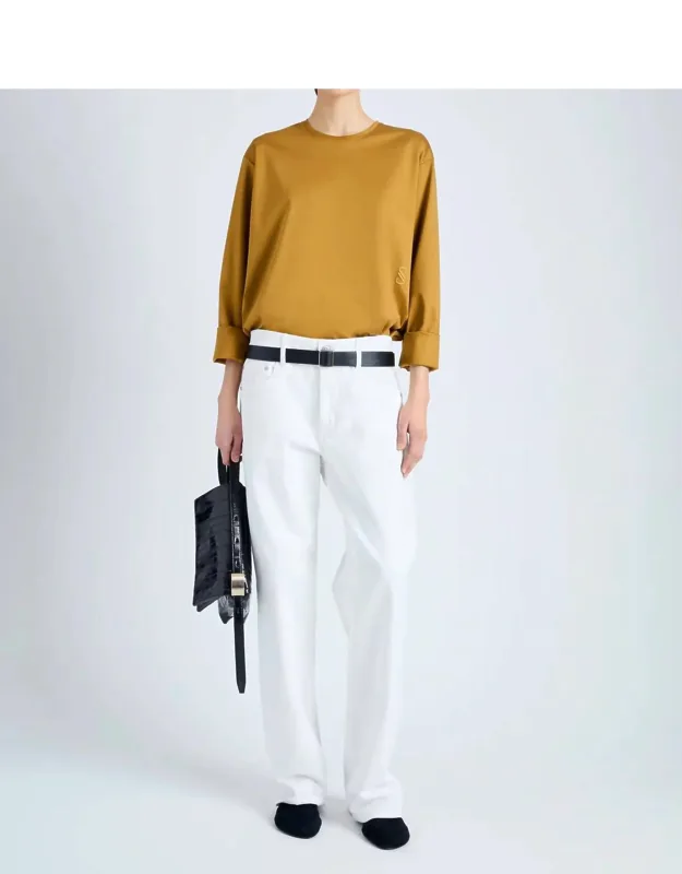 Olson Cotton Jersey Top