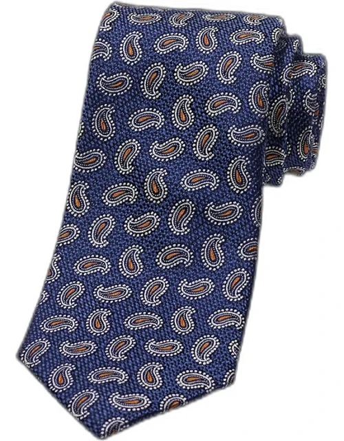 Paisley Woven Tie - Approximately 3 1/8'' Width, Imported