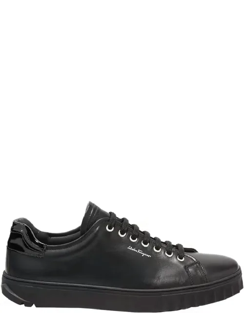 Low Top Leather Sneakers