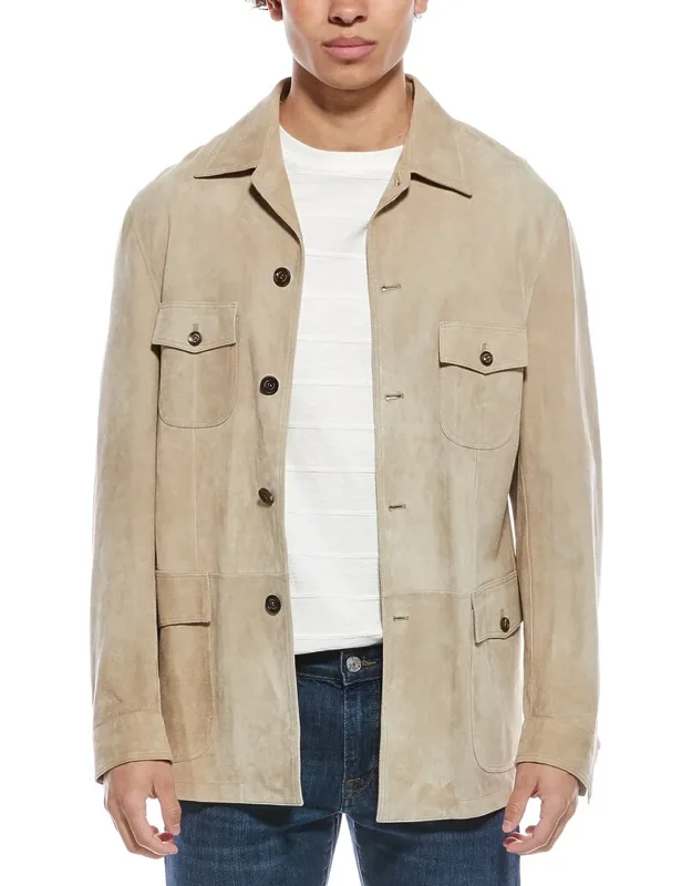 Sahariana Suede Jacket