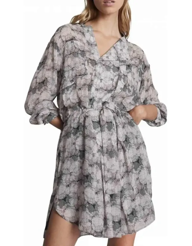 Circle Print Dress