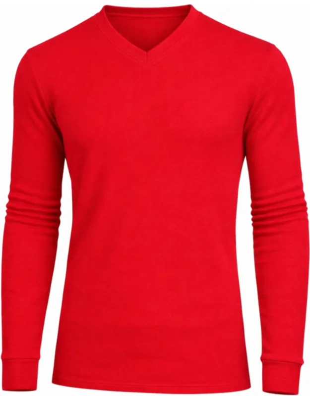 Galaxy By Harvic Waffle-knit Thermal Shirt For Cold Weather