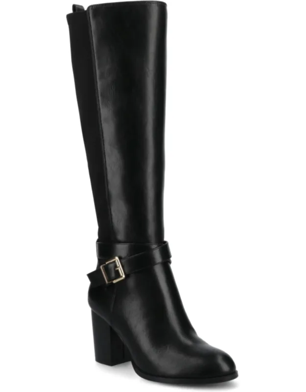 Avalonn Knee High Wide-calf Dress Boots