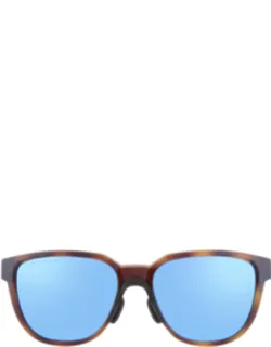 Prizm Sapphire Polarized Mirror Square Sunglasses