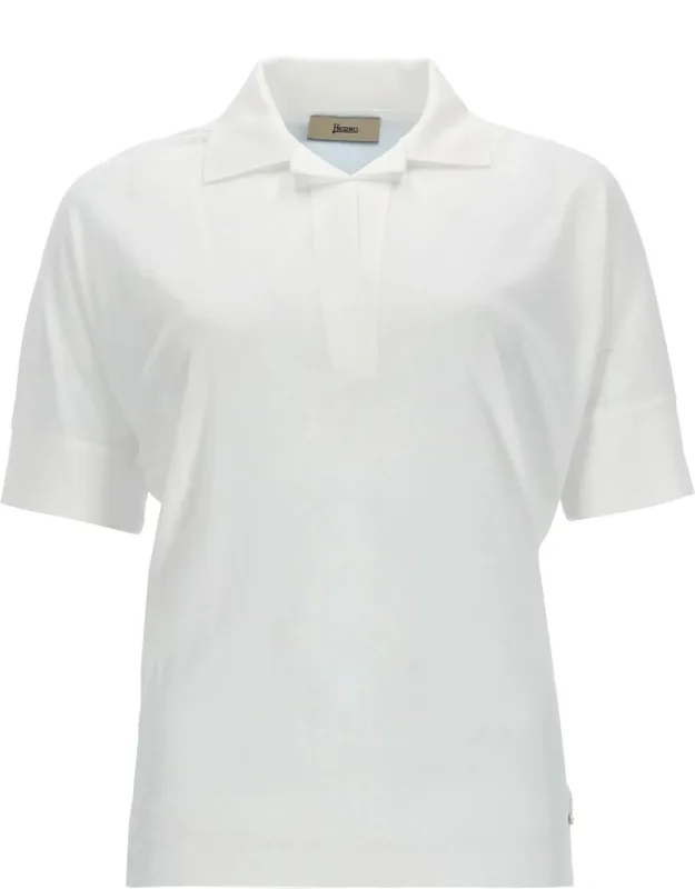 Cotton Blend Polo Shirt