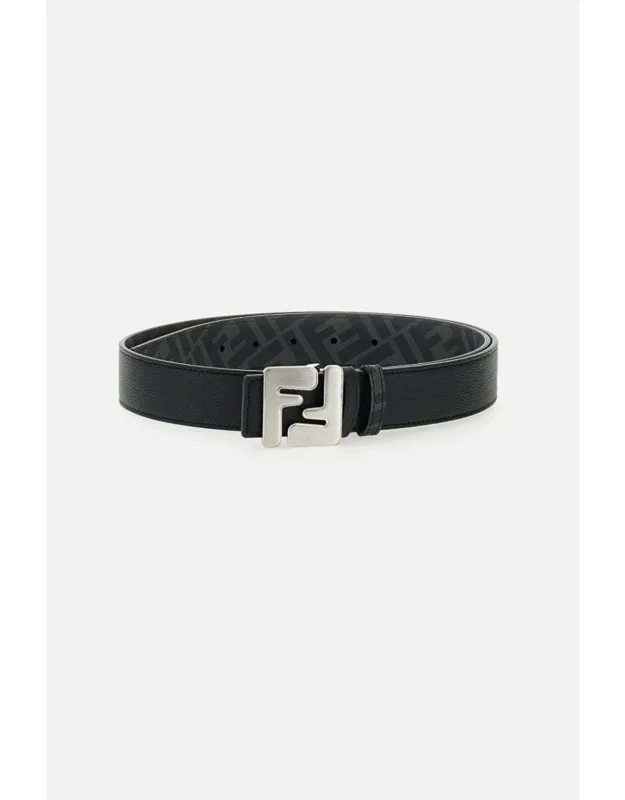 Reversible Belt With Iconic Ff Double Buckle