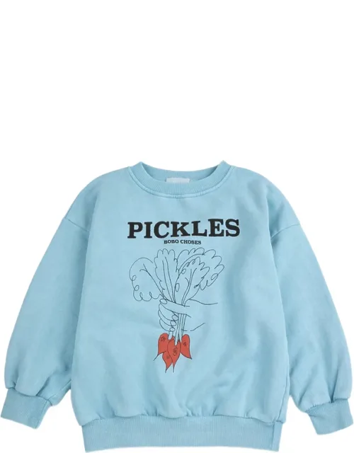Bunch Of Vegetables Ribbed Sweatshirt