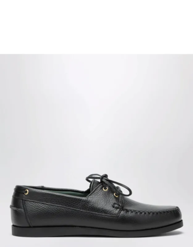 Boat Shoes In Leather