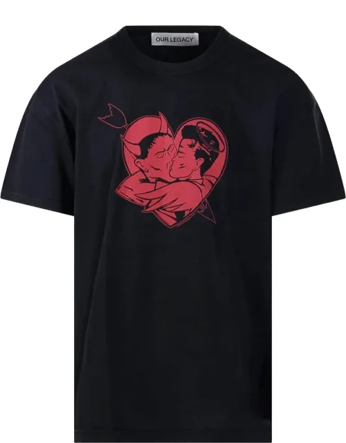 Print-detail T-shirt