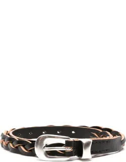 Braided Leather Belt