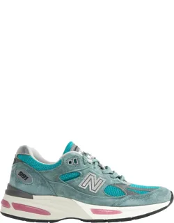 Logo-patch Panelled Sneakers