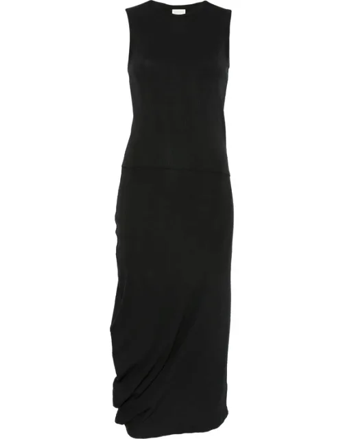 Ribbed Sleeveless Midi Dress