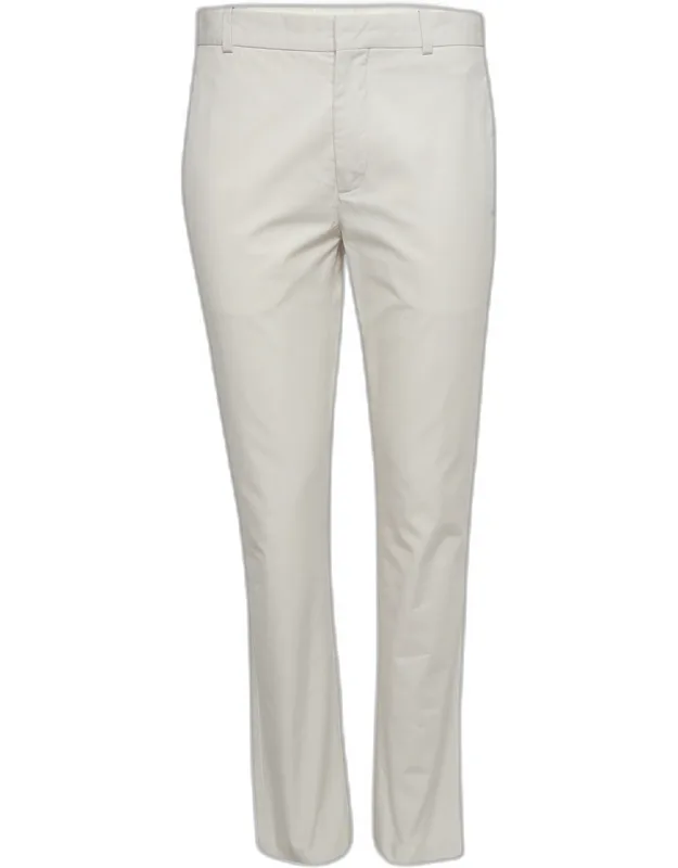 Gabardine Straight Fit Pants