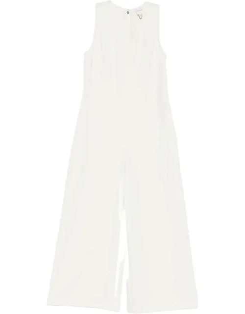 V-neck Sleeveless Jumpsuit