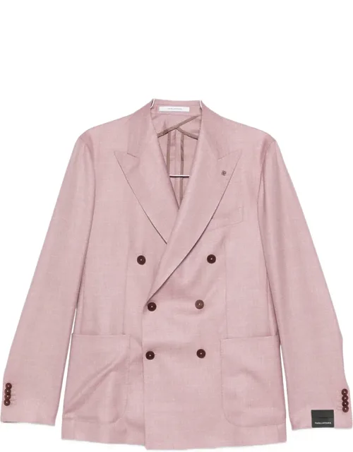 Double-breasted Pockets Blazer