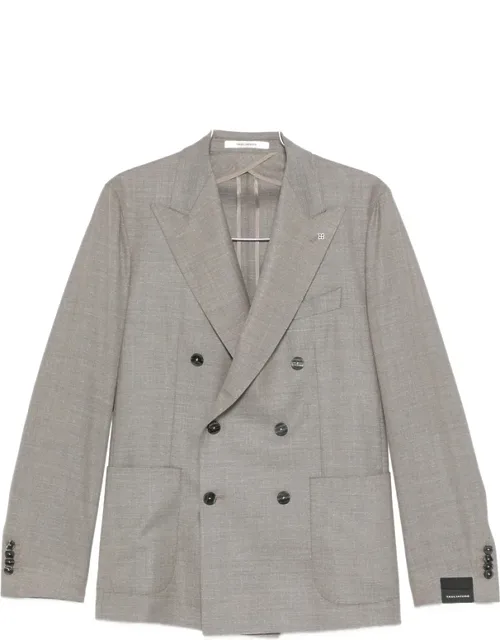 Blazer With Button Fastening And Patch Pockets