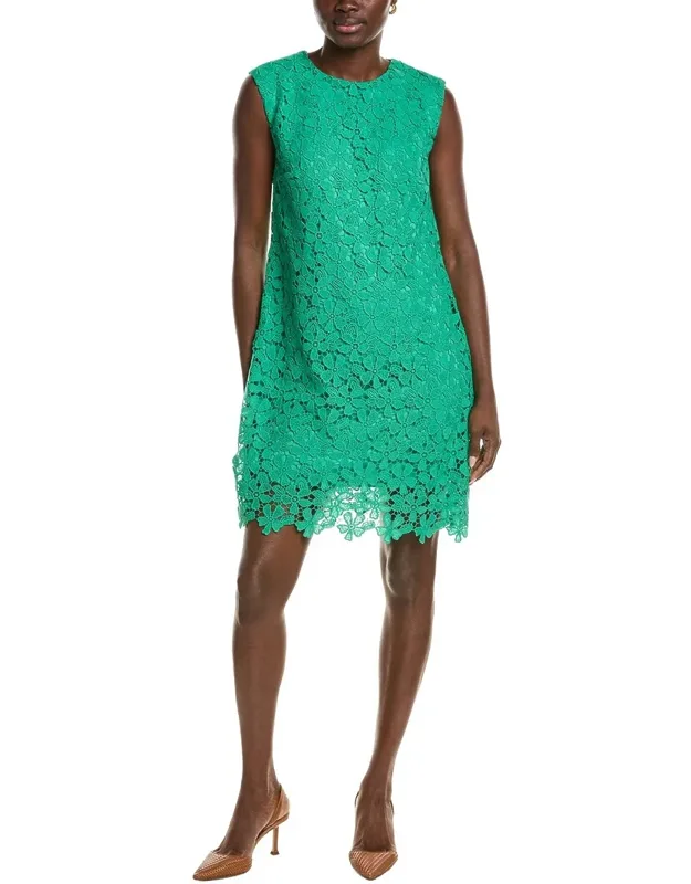 Extended Cap Sleeve Swing Dress