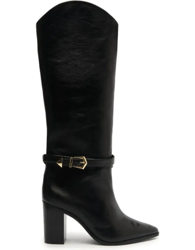 Maryana Pointed Toe Knee High Boots