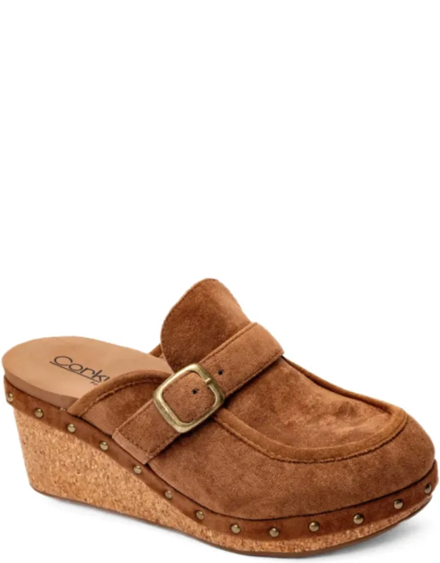 Chunky Suede Mules