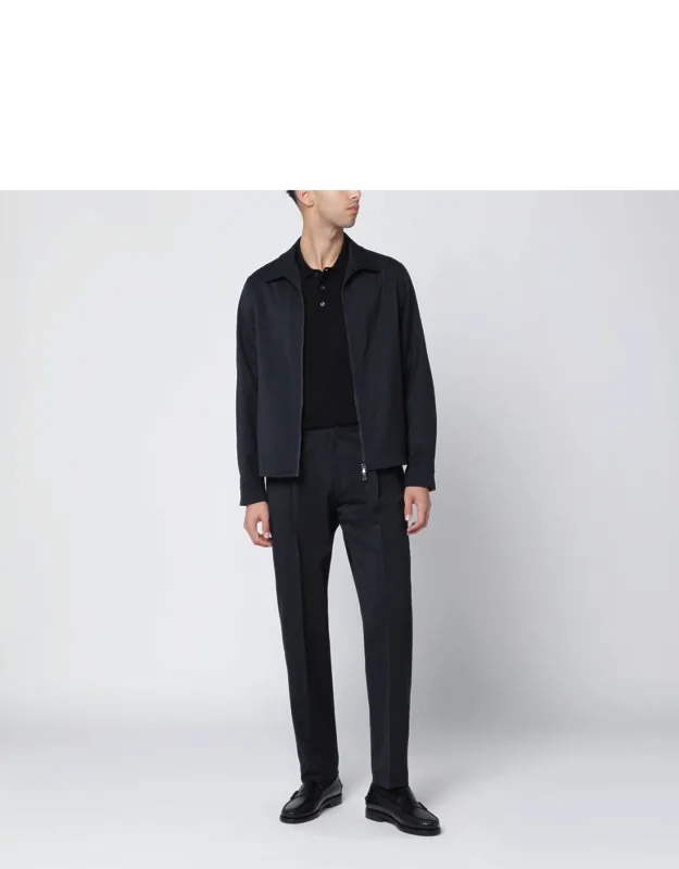 Wool-blend Suit