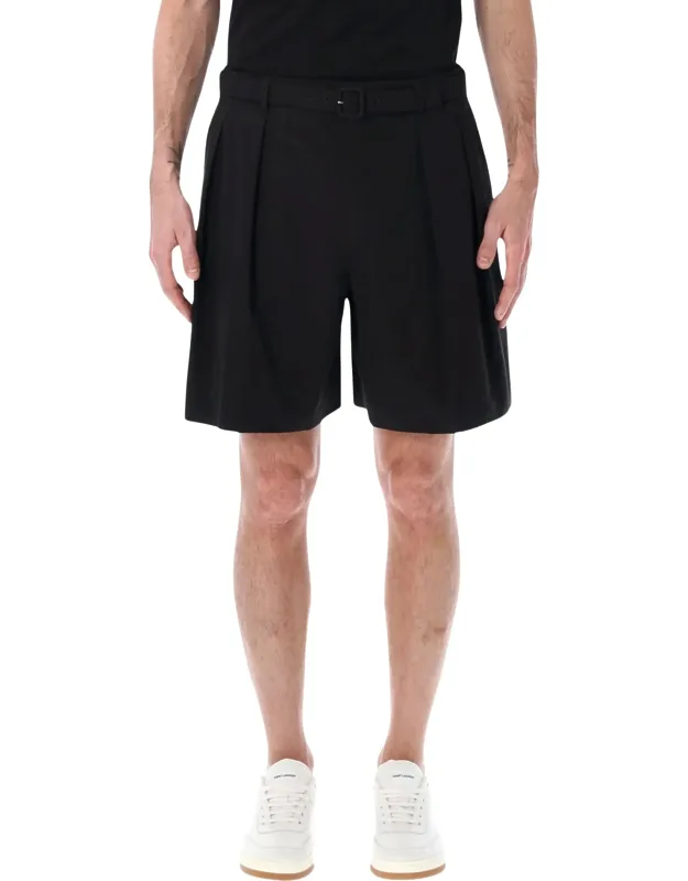 Tailored Bermuda Shorts With Belt