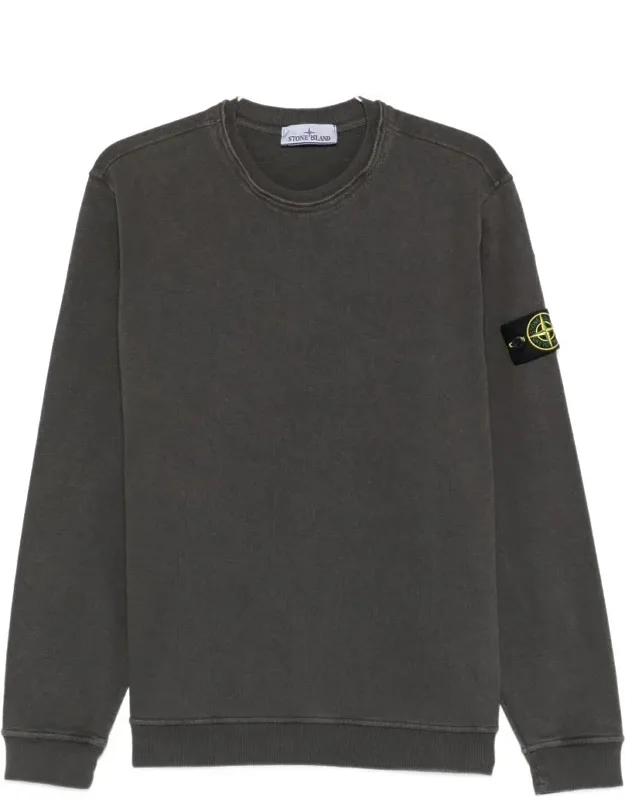Logo Cotton Crewneck Sweatshirt