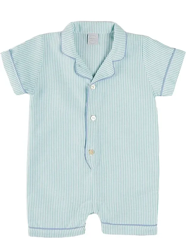 Rochester Striped All-in-one Pajama