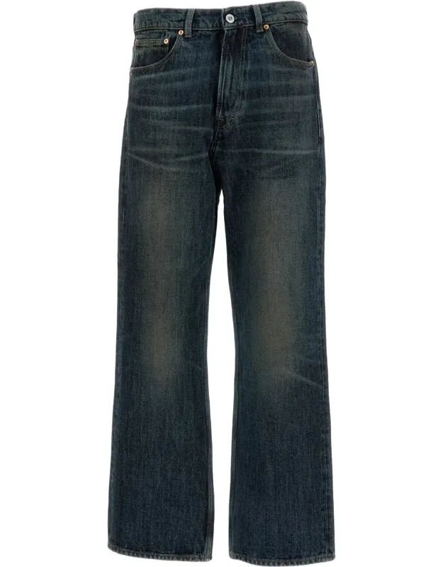 Straight-leg Jeans