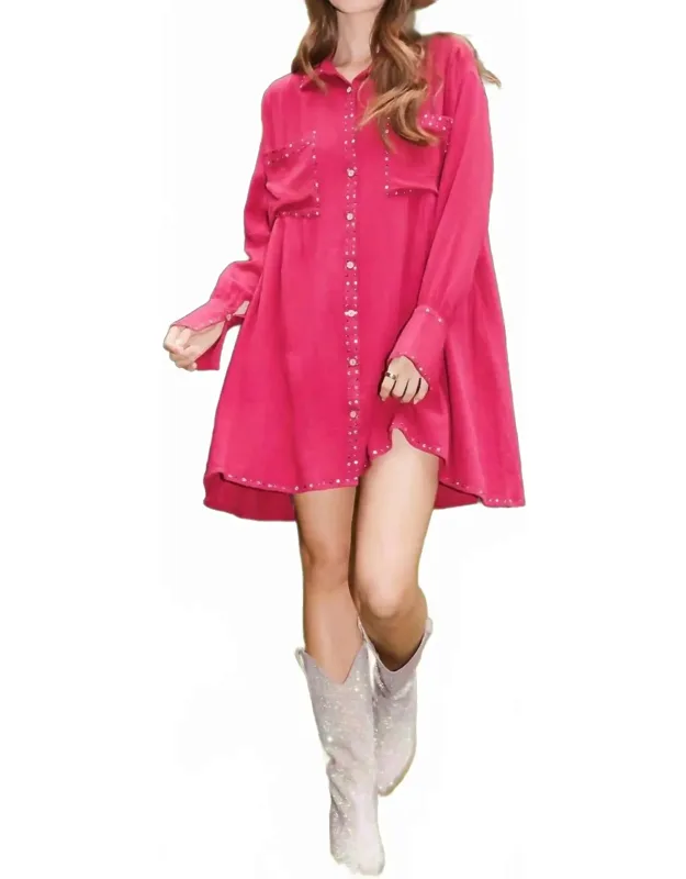 Sparkle & Shine Shirt Dress