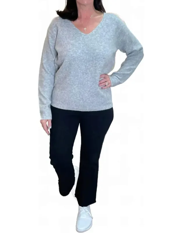 Biggest Fan V Neck Sweater