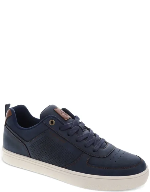 Landon Synthetic Leather Casual Lace-up Sneakers
