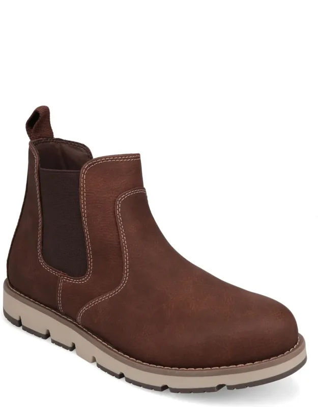 Rugged Casual Chelsea Boots