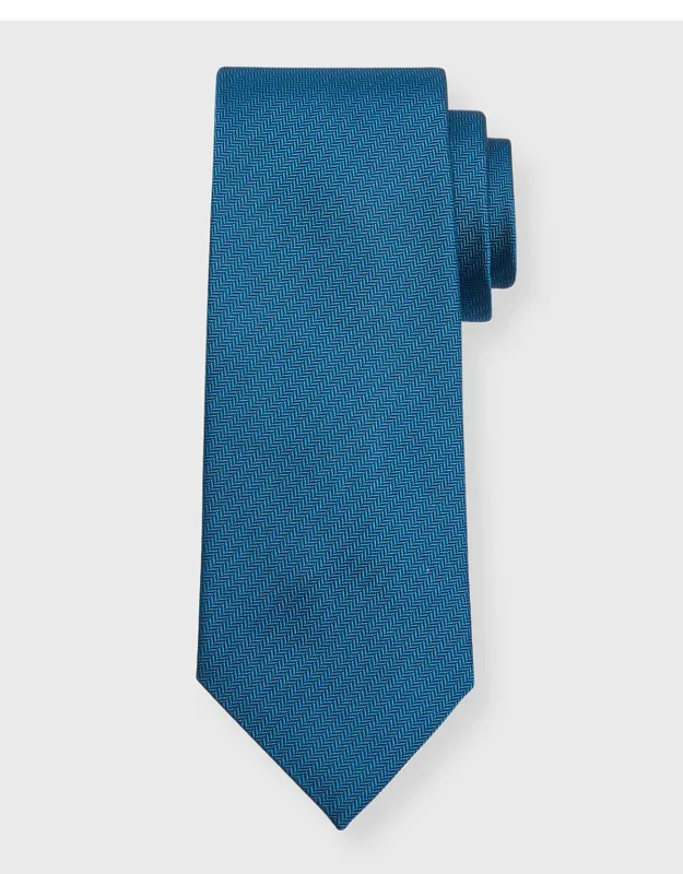 Herringbone Silk Tie