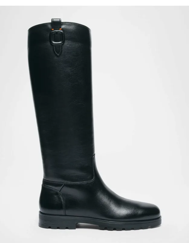 Bess Leather Knee-high Boots