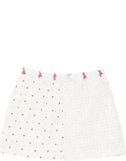 Flower-print Shorts