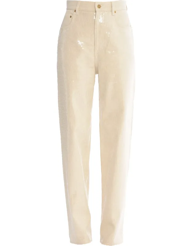 "kim" Pants With Sequins