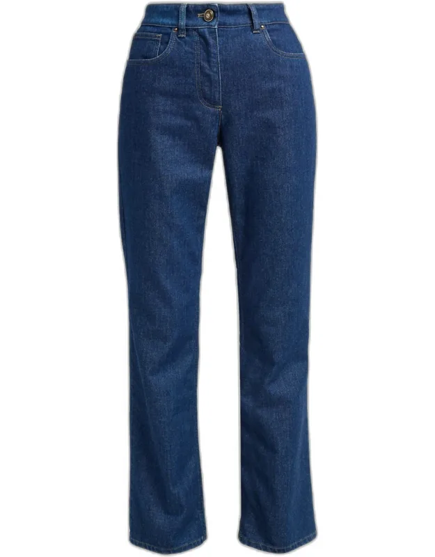 High-rise Bootcut-leg Jeans